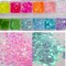 24 Colors Star Chunky Glitter Flakes Holographic Mylar Stars Shapes Glitters Confetti Nail Sequins for Acrylic Nails Crafts Resin Makeup